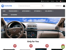Tablet Screenshot of canavie.com